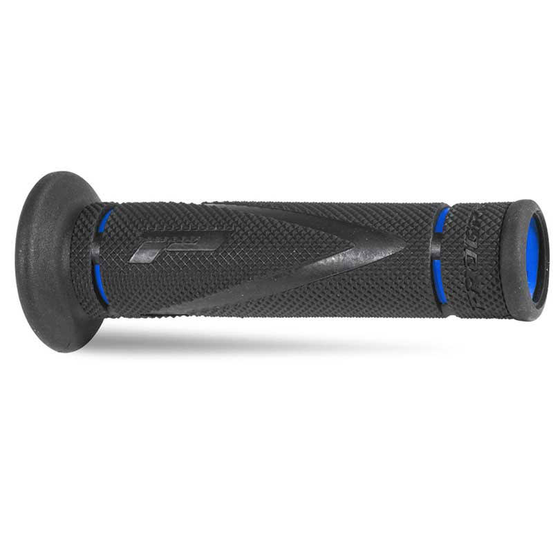 Progrip 838-OE-150 Rennradgriffe Blau/Schwarz Doppeldichte mit Loch