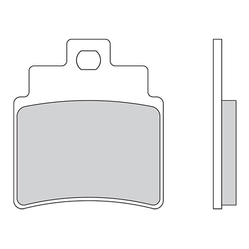 BCR Pastiglie Freno Organiche Kymco GRAN DINK 250 anteriore (coppia)