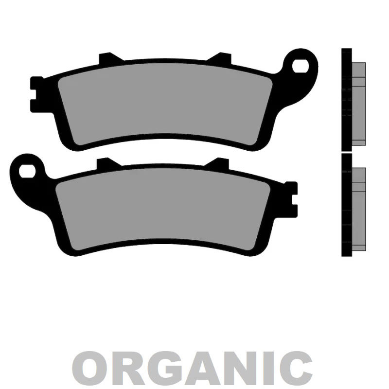 Brenta 3023 Organische Bremsbeläge für Motorräder/Roller