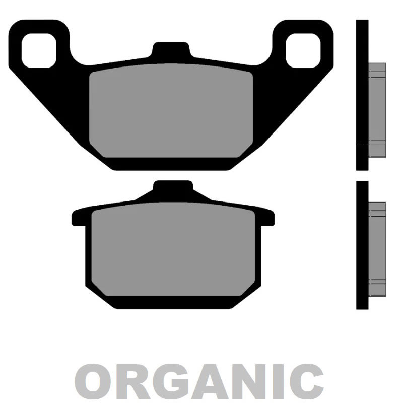 Brenta Pastiglie freno moto/scooter Organiche 3061