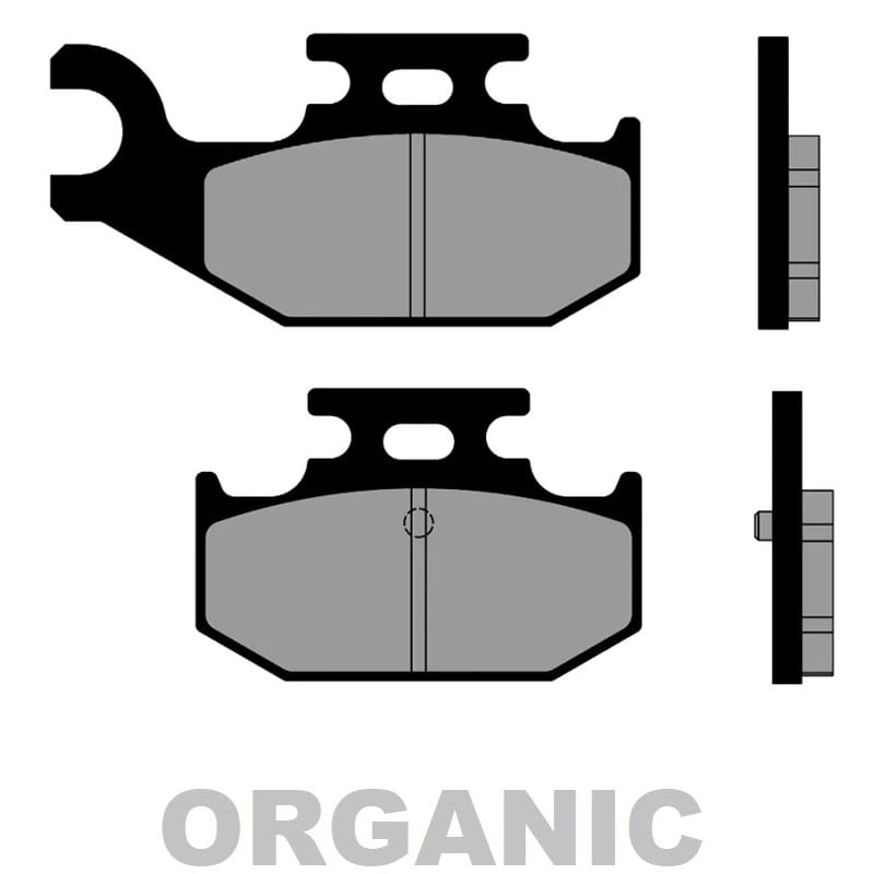 Brenta Pastiglie freno moto/scooter Organiche 3144