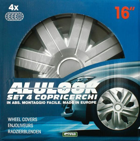 Cora Set of 4 16'' Alulook Cosmos Wheel Covers
