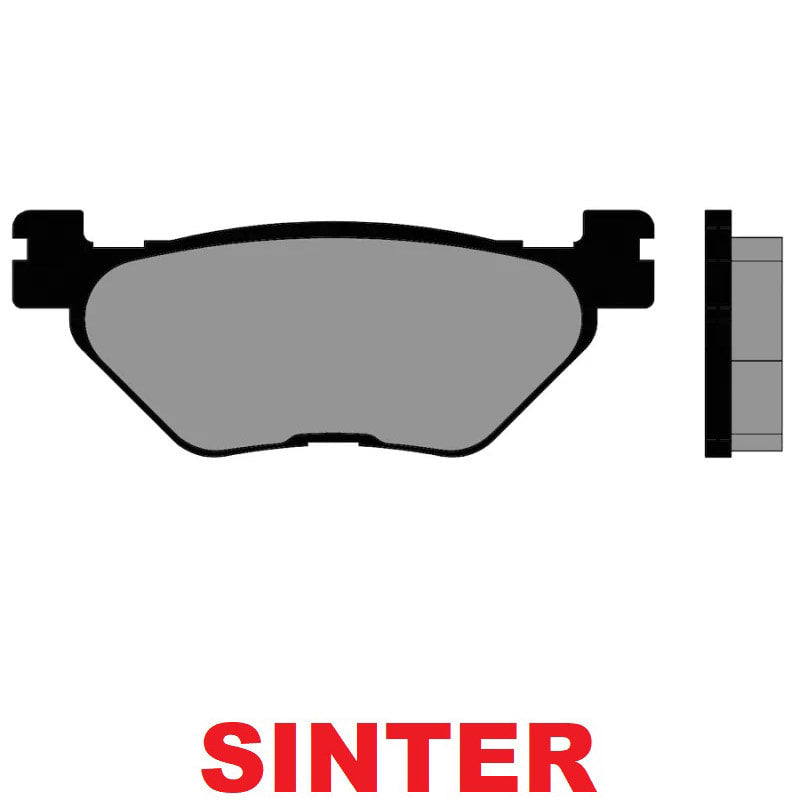Brenta 4058 Sinterbremsbeläge für Motorräder/Roller