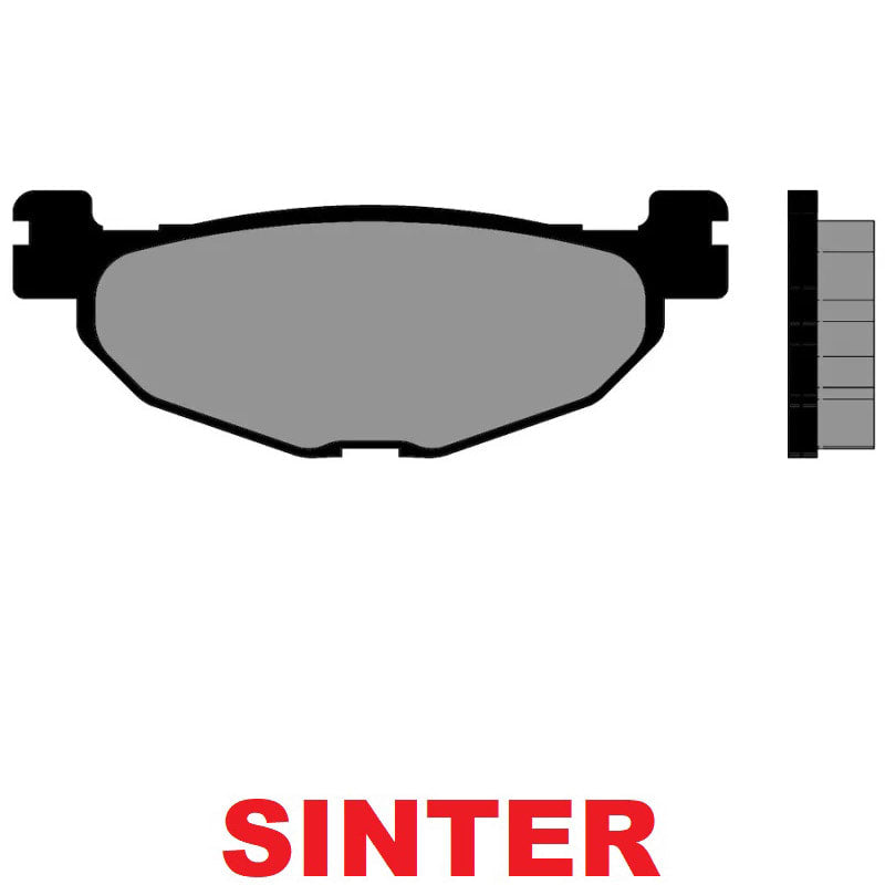 Brenta 4078 Sinterbremsbeläge für Motorräder/Roller