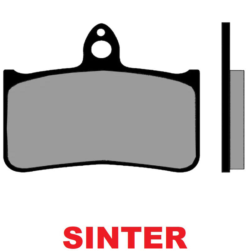Brenta 4136 Sinterbremsbeläge für Motorräder/Roller