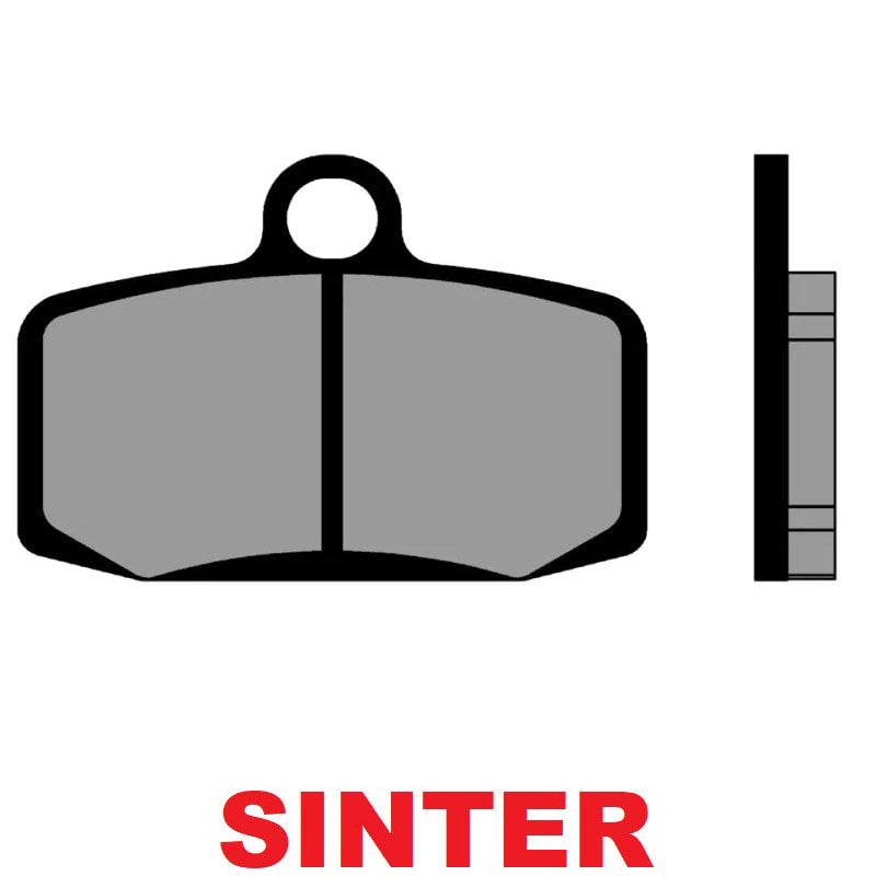 Brenta 4161 sintered motorcycle/scooter brake pads