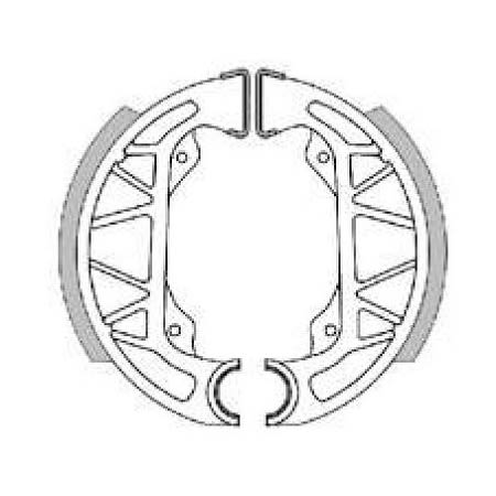 Brenta Motorrad-/Roller-Bremsbacken 0275