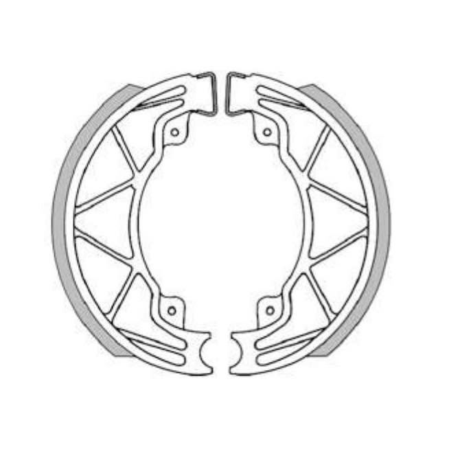 Brenta Ganasce freno moto/scooter 0300