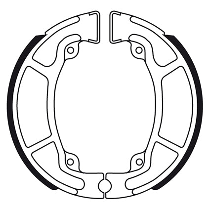 BCR Rear Brake Shoes Honda 100/125/150/250cc Size 130-25mm