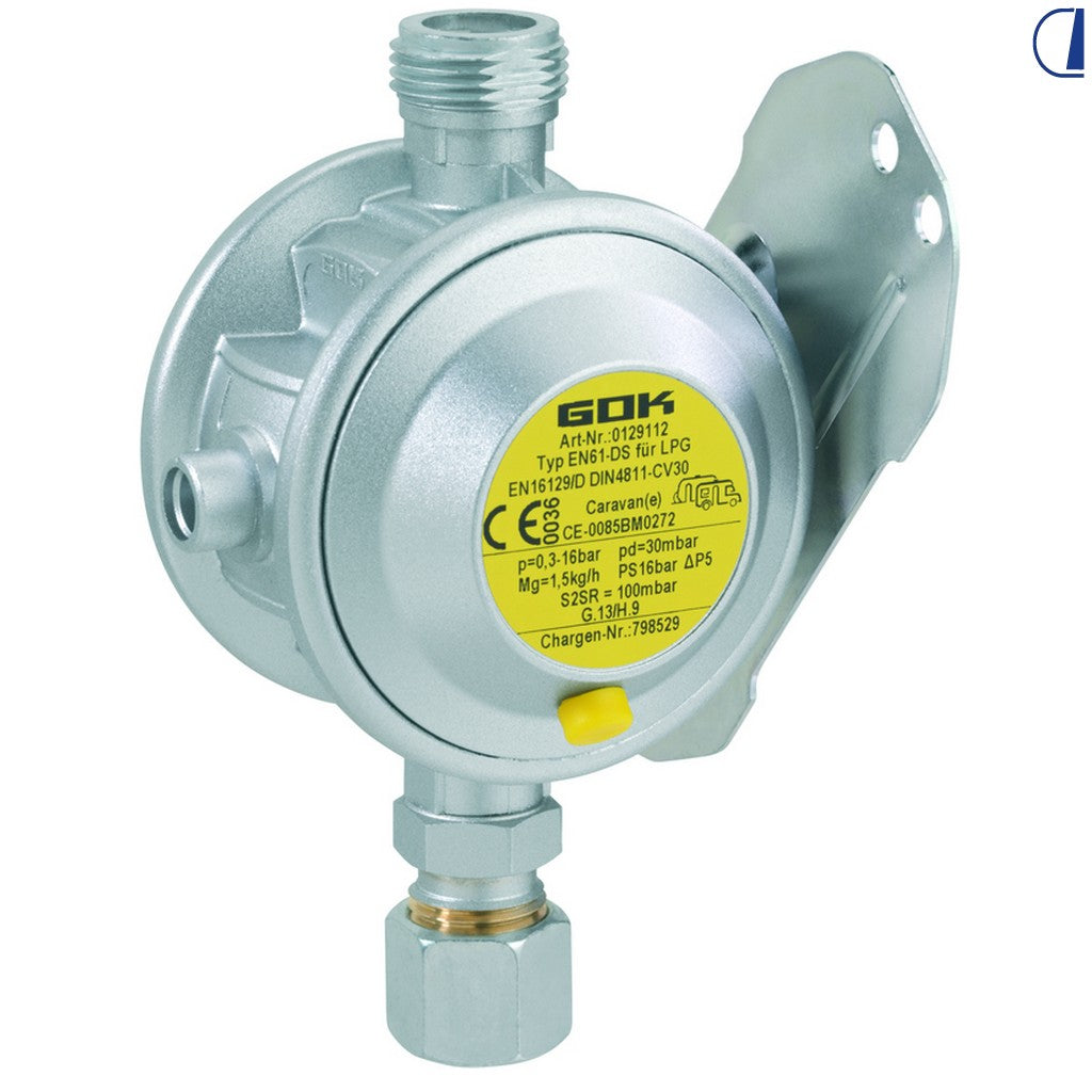 GOK Regolatore di pressione Caramatic BasicOne 30 mbar 1,5 kg/h M20x1,5