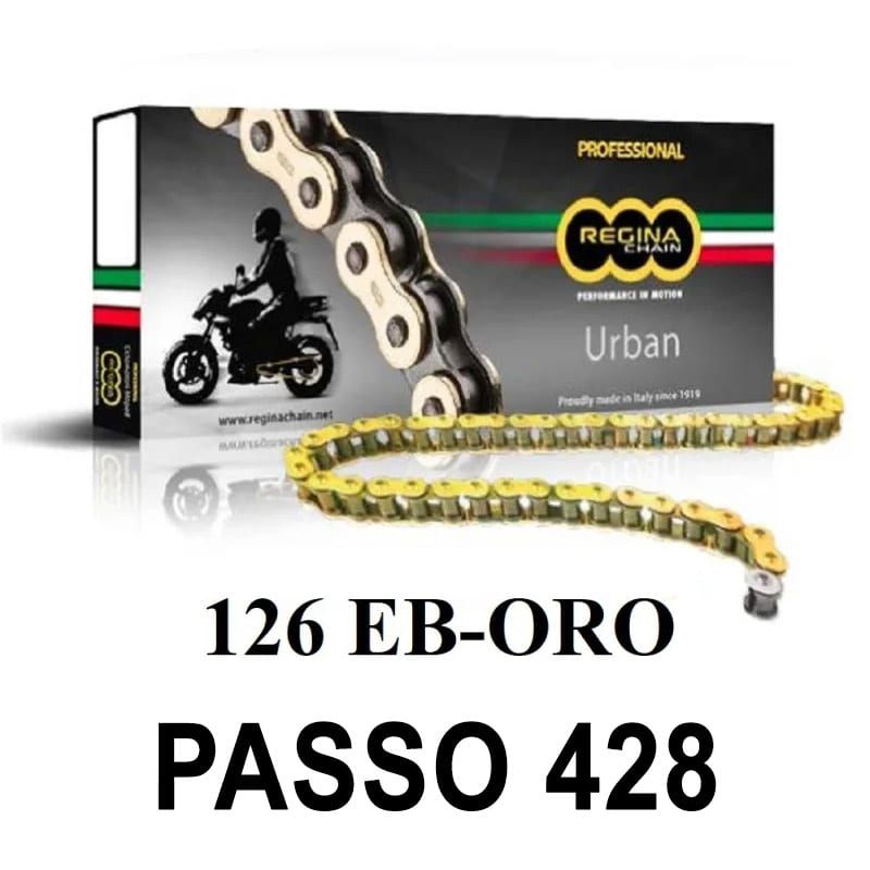 Regina Catena trasmissione moto 126EB-ORO 146 maglie passo 428