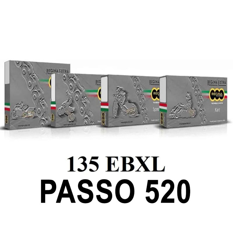 Regina Catena trasmissione moto 135EBXL 110 maglie passo 520