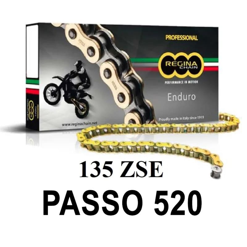 Regina Catena trasmissione moto 135ZSE 116 maglie passo 520