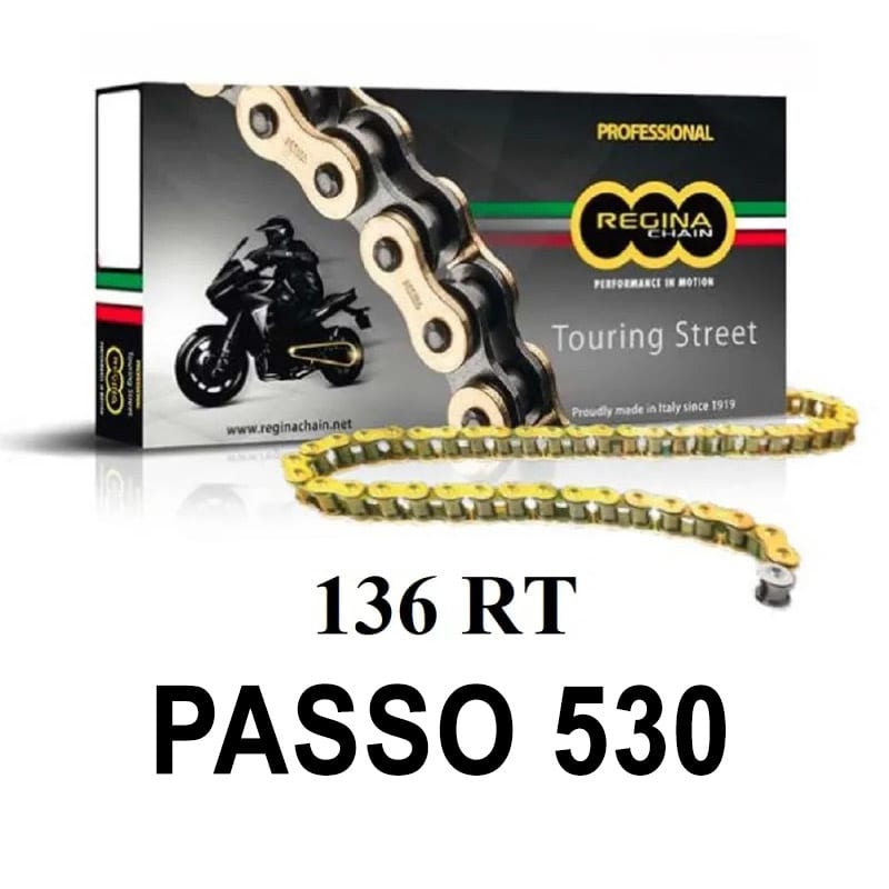 Regina Catena trasmissione moto 136RT 120 maglie passo 530