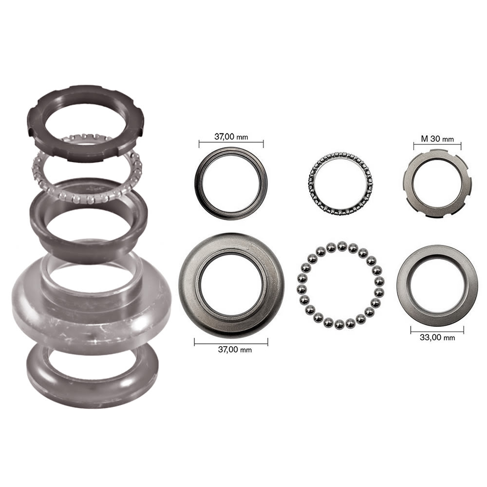 Blast Serie Cuscinetti Sterzo Completa PEUGEOT LOOXOR 150 02-03