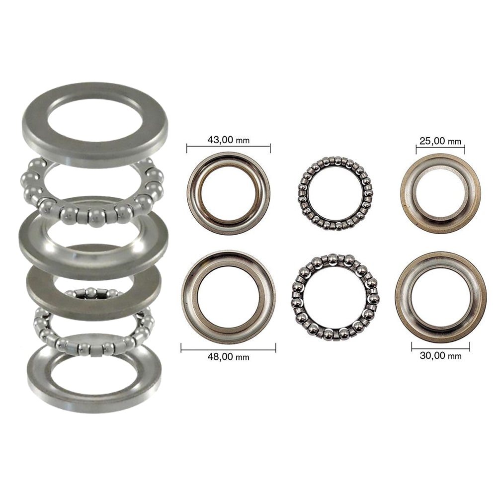 Blast Serie Cuscinetti Sterzo Completa PEUGEOT FIGHT 3 10-17