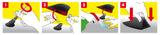 Lampa Kit conversione antenna da tetto a stelo in antenna a pinna 40620