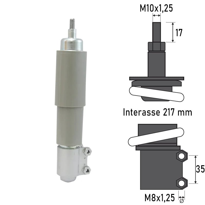 BCR Ammortizzatore anteriore compatibile Piaggio Vespa 50/125cc