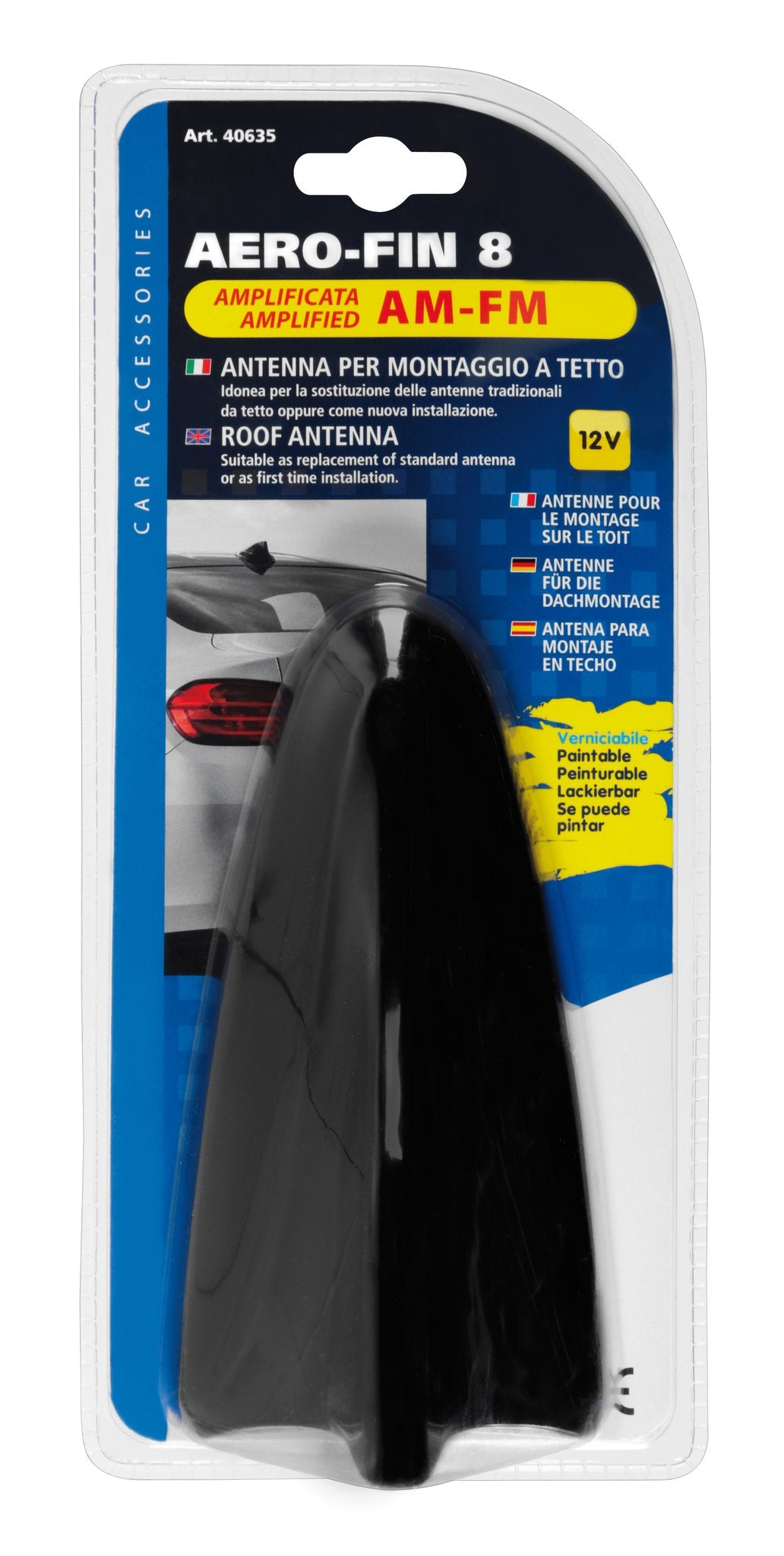 Lampa Aero-Fin 8, antenna amplificata AM/FM 40635