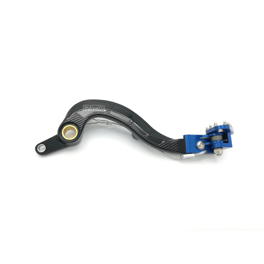 BCR Pedale freno colore nero/blu compatibile con modelli Yamaha 0350