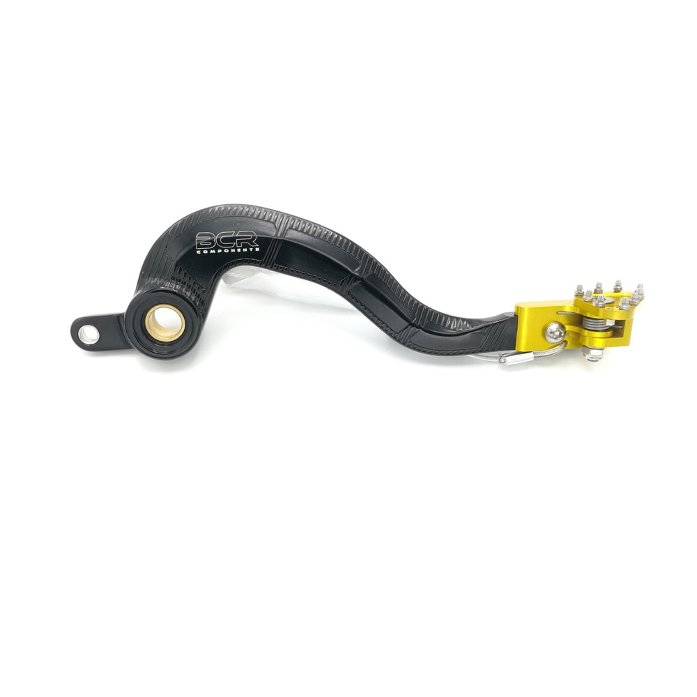 BCR Pedale freno colore nero/giallo compatibile con modelli Suzuki 0370