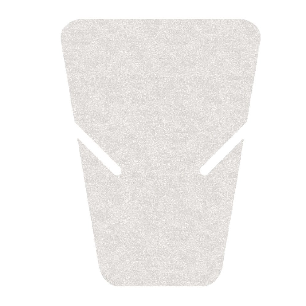 BCR RHINO CENTRAL Motorcycle Tank Pad Protector White