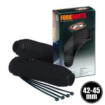 Progrip Soffietti Forcella universali 2510-102 diametro 42/45 60/65 Nero