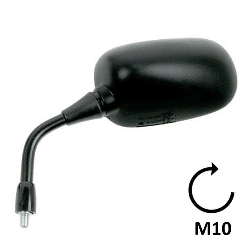 BCR Linker schwarzer Spiegel, kompatibel mit Honda 400/600cc Modellen