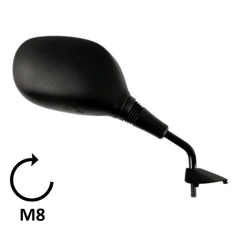 BCR Specchio nero destro compatibile con modelli Kymco 50/125/2 00cc