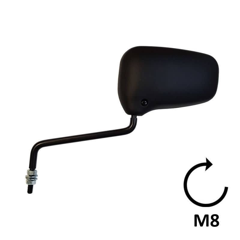 BCR Specchio nero sinistro compatibile con modelli Piaggio Ape 420cc