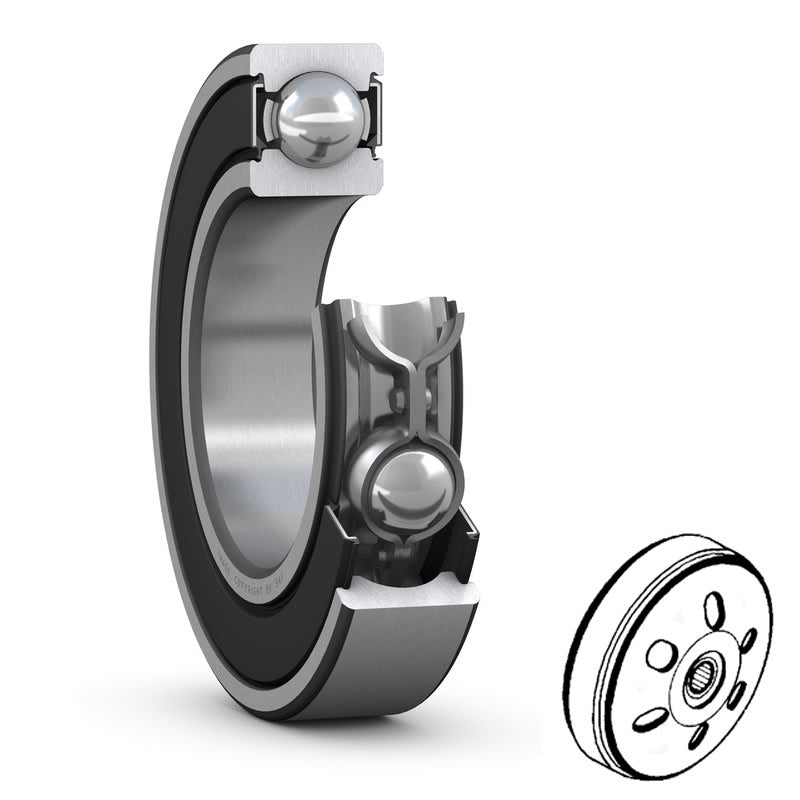 Skf Cuscinetto 6003-2RSH - 17x35x10