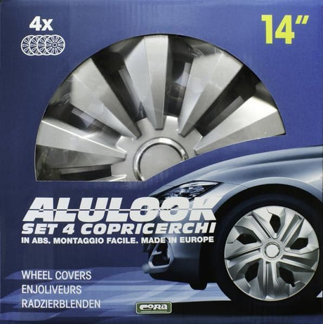 Cora Satz mit 4 14'' Alulook Fox Radkappen