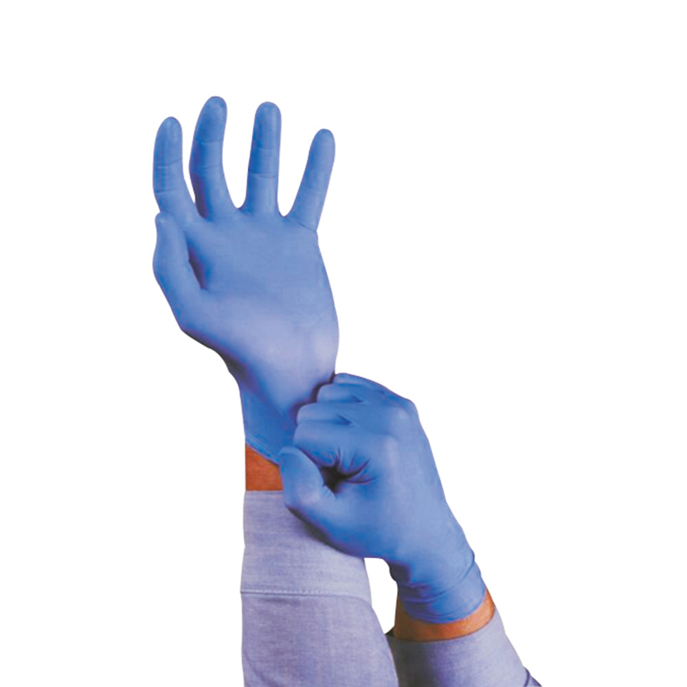 S.I.A Guanti officina monouso in Nitrile, taglia XL, confezione da 100 pezzi