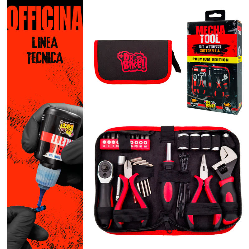 Dr Bike-Moto Kit Attrezzi MECHA TOOL PREMIUM EDITION