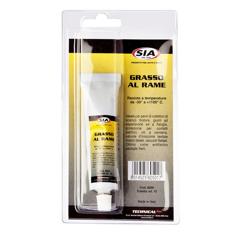 S.I.A Grasso al rame, confezione da 75 ml