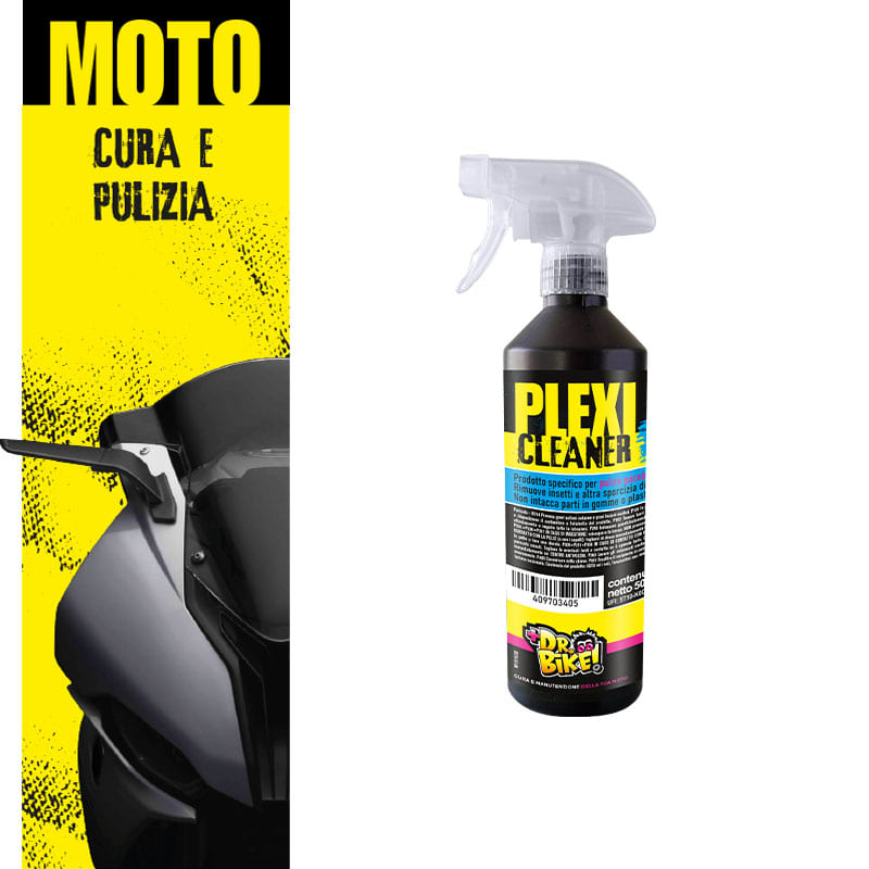 Dr Bike-Moto Pulitore Plexiglass e Cupolini PLEXI CLEANER 500ml