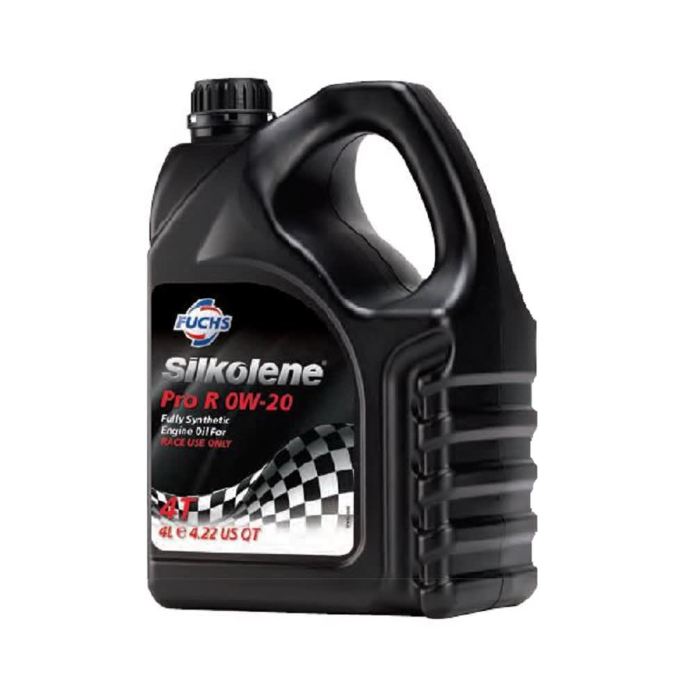 Silkolene Olio Motore moto PRO R 0W-20 4T 1 litro