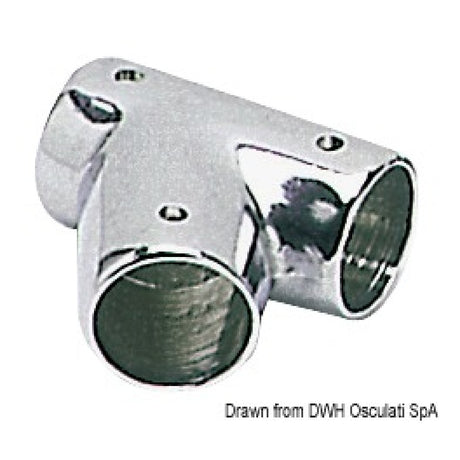 Osculati Giunto pulpito T 60 22 mm 41.014.00 - 1 Coppia 41.014.00 - AmerigoStore