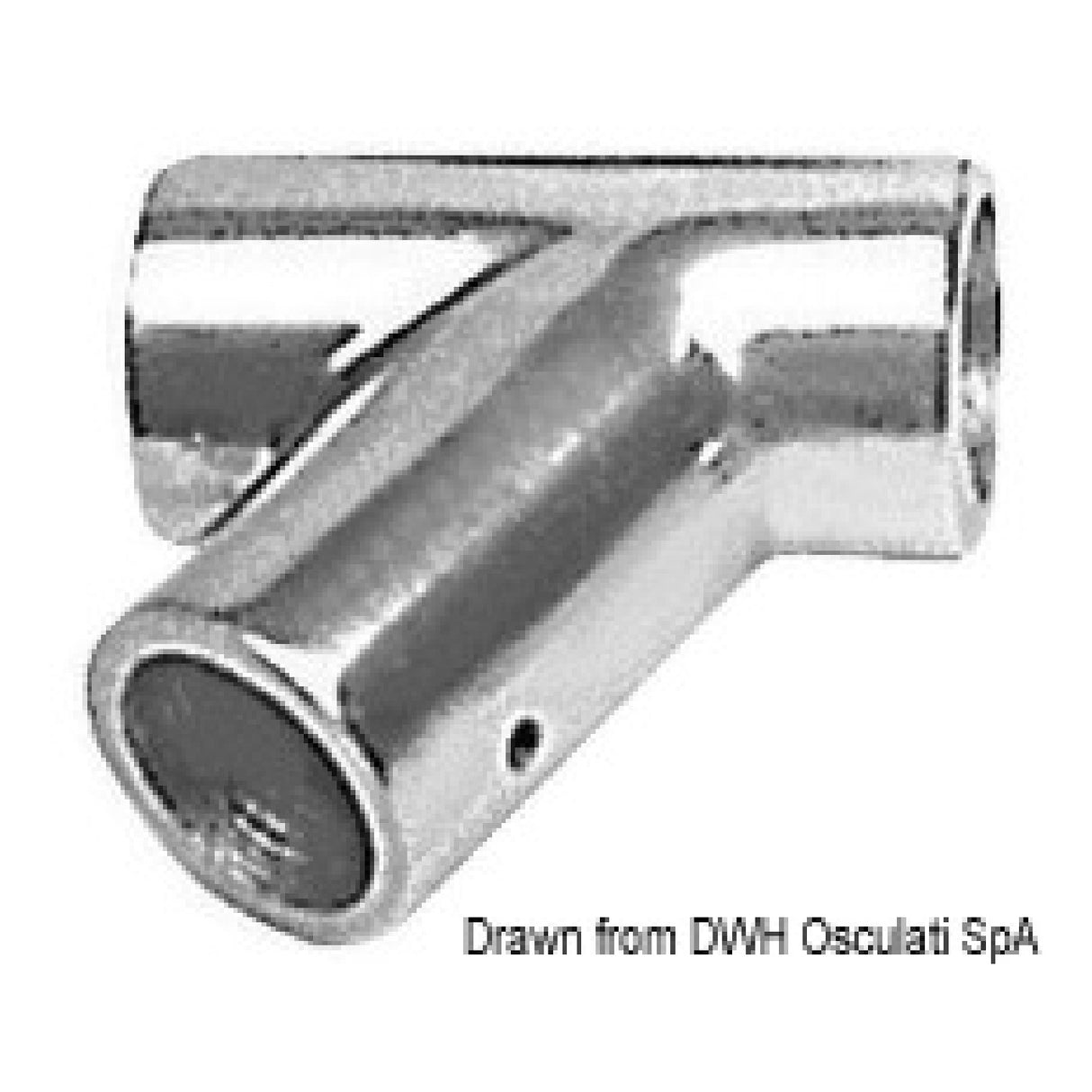 Osculati Raccordo lega leggera T 30 mm 41.030.00