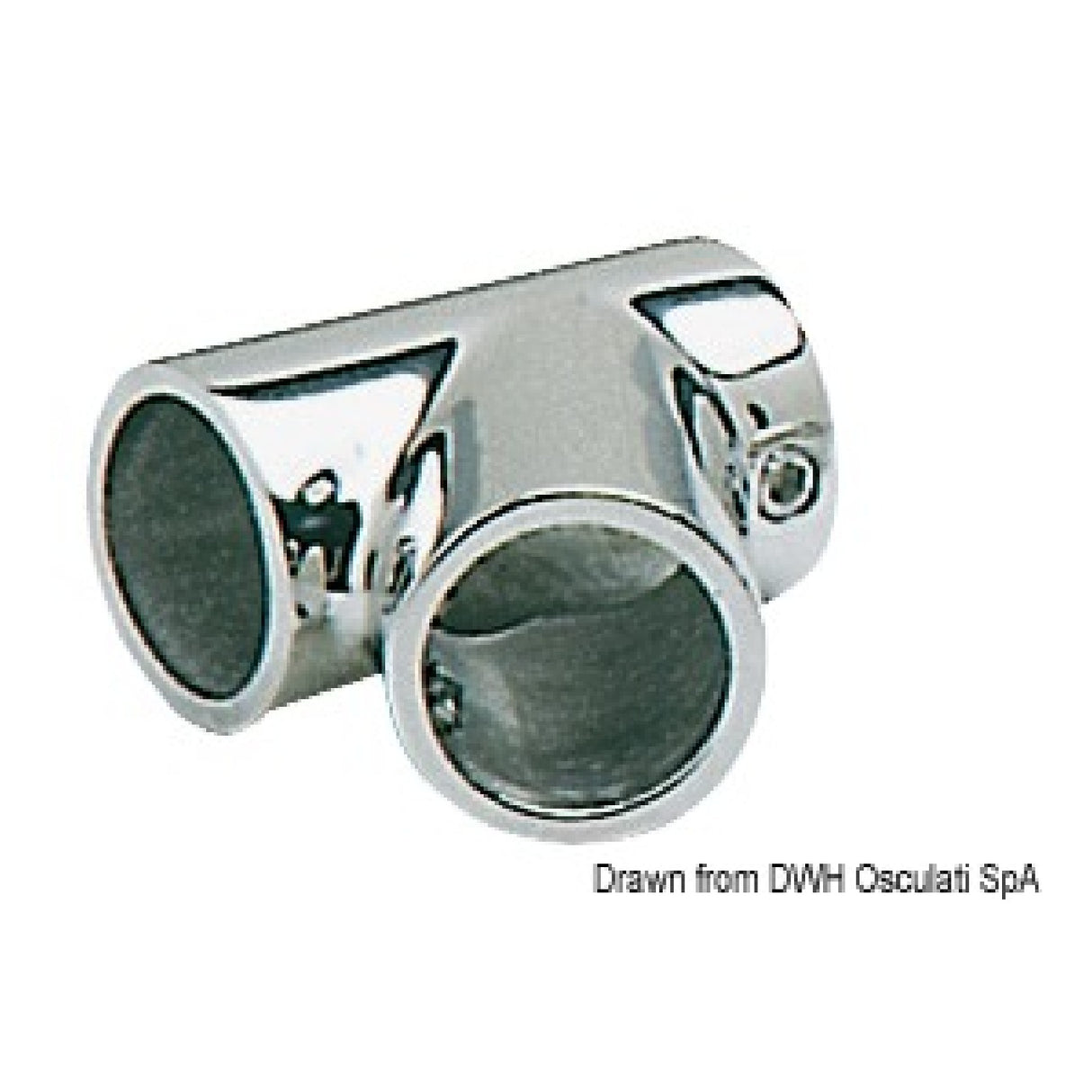 Osculati Giunto inox T 60 pulpito 41.114.22