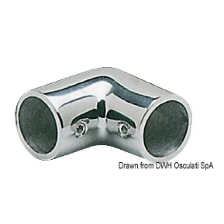 Osculati Raccordo per pulpito 90 angolare in inox 41.119.22