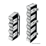 Osculati Supporto per canne da pesca per pulpito 41.127.50