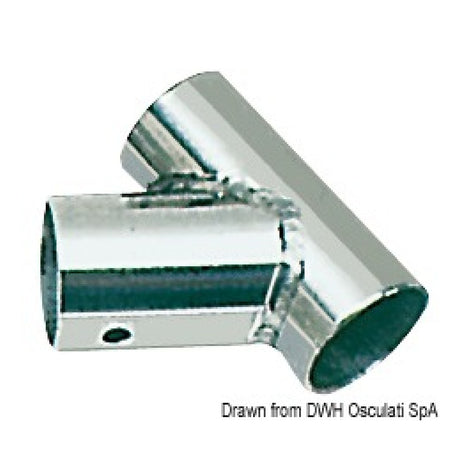 Osculati Raccordo inox T 60 per pulpito 41.134.22