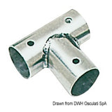 Osculati Edelstahl-Fitting T 90 für Kanzel 41.135.22