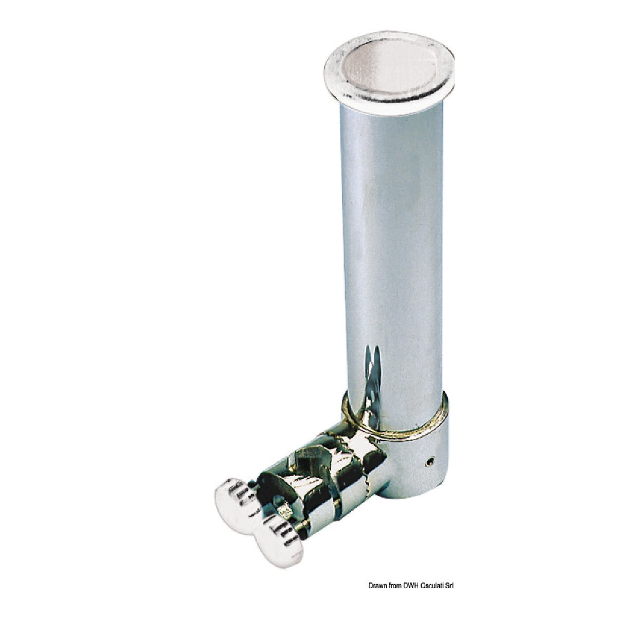 Osculati Portacanna da montare su pulpiti inox corrimano 41.167.00