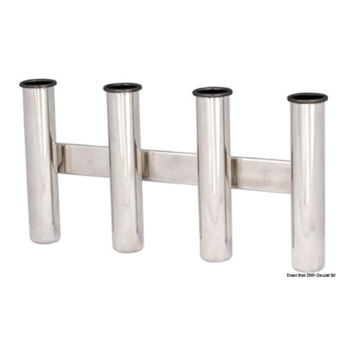 Estante para tuberías de acero inoxidable montado en la pared Oceansouth