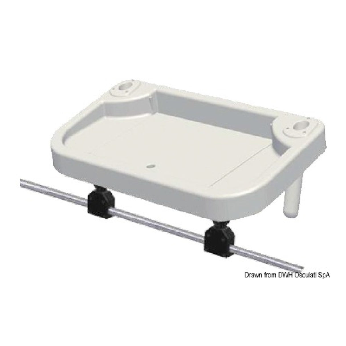 Bandeja para señuelos o portacañas Oceansouth para púlpito y para insertar 41.168.07