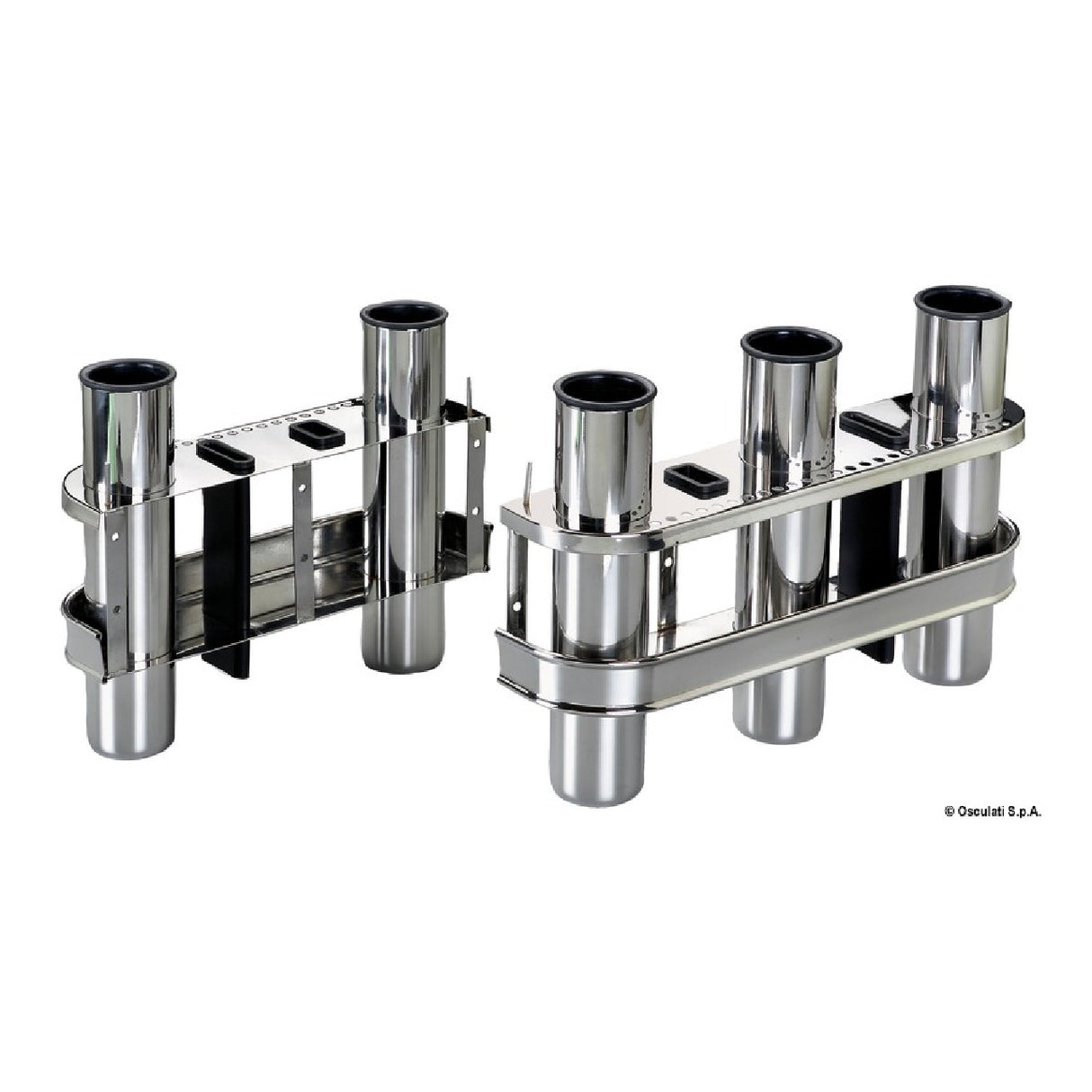 Osculati Portacanna acciaio inox 2/3 posti 41.170.52