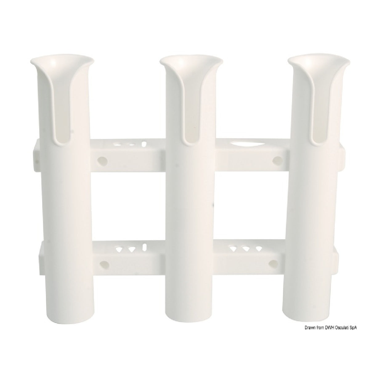 Soporte de pared de plástico Osculati para barra 41.170.93