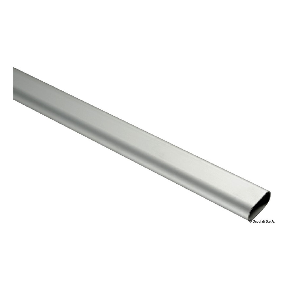 Osculati Tubo ovale lega leggera 40x20 mm 2 mt 41.610.00